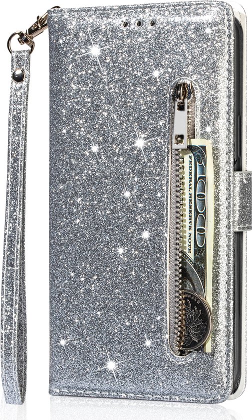 Porte cartes Glitter cuir