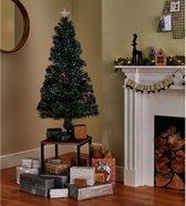 Argos Home 120cm Fiber Optic Cone & Berry kerstboom