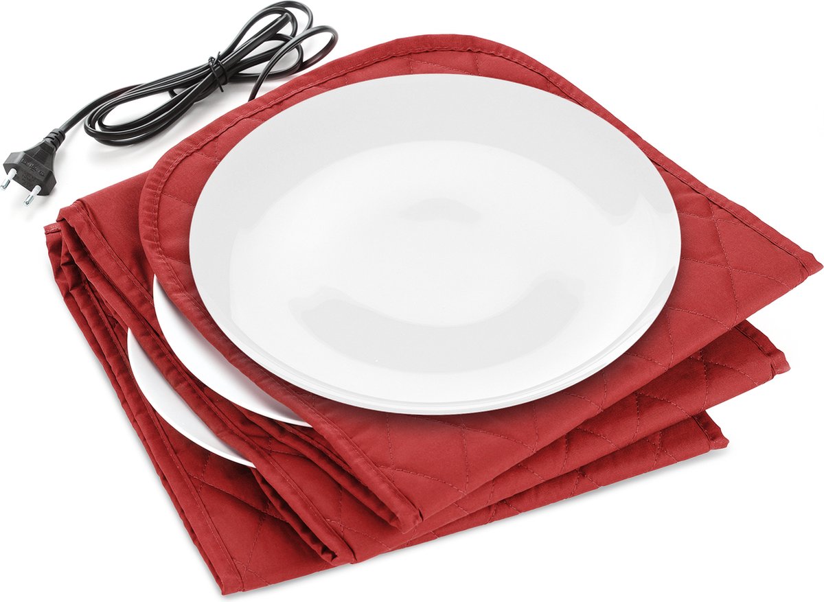 AUTOPkio - Plateau Chauffant électrique Pliable, 5 Températures (60-100°C), Minuterie, Idéal Buffets Et Fêtes - 5