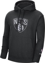 Nike NBA Brooklyn Nets Team Hoodie EZ2B7FEKW-NYN, voor een jongen, Zwart, Sweatshirt, maat: M