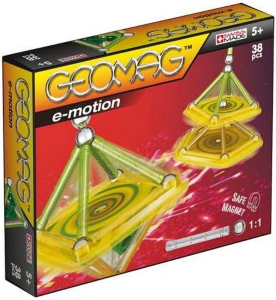 Geomag e-motion Power Spin - 38 delig
