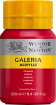 Winsor & Newton Galeria - Acrylverf - 250ml - Crimson