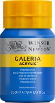 Winsor & Newton Galeria - Acrylverf - 250ml - Process Cyan