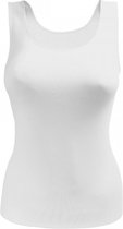 Dames onderhemd - microfiber - naadloos - Wit - Maat S