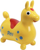 SKIPPY PAARD RODY YELLOW - 54x45x22 CM - VANAF 3 JAAR