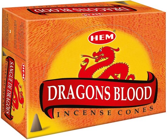 Wierookkegels Dragon Blood