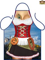 Partychimp Schort Dirndl Oktoberfest - 80 x 56 cm - Polyester