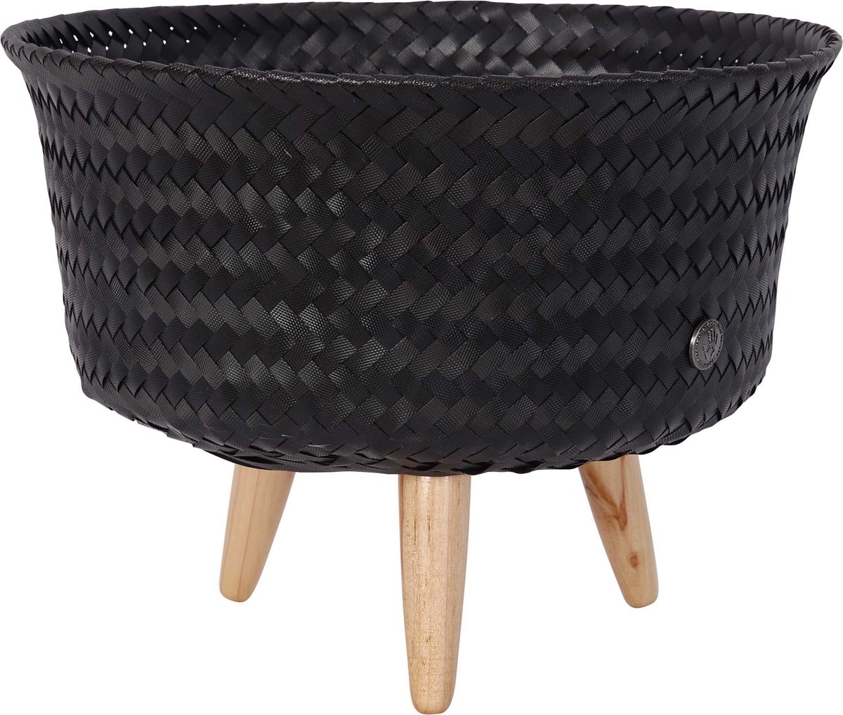 Plantenstandaard - Bloempot op poten - SET van 2! - Handed By - UP Low - zwart - black
