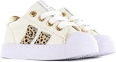 Sneakers | Meisjes | Cream White | Leer | Shoesme | Maat 22