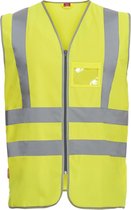 FE Engel Verkeersvest EN 20471 5028-422 - Geel 38 - M/L