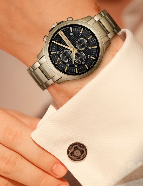 Armani Exchange Men Chronograph Quartz Watch Hampton