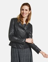 GERRY WEBER Dames Bikerjack met subtiele glans