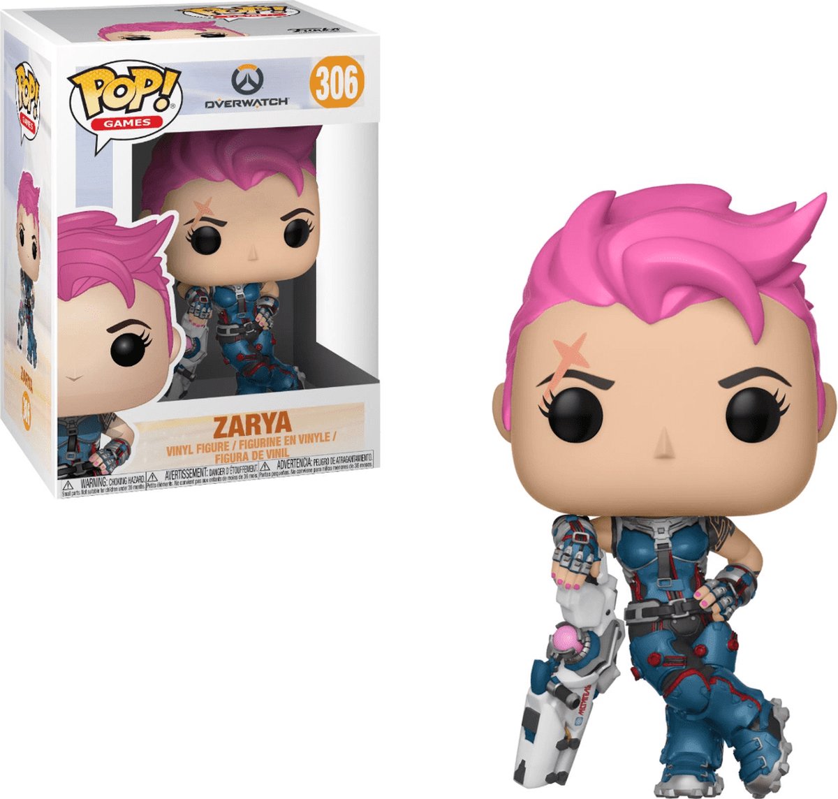 Funko Pop Overwatch Zarya Vinyl Figure Verzamelfiguur Bol Com