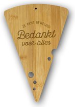 Kaasplank - Bedankt