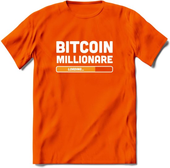 Bitcoin Miljonair Loading - Crypto T-Shirt Kleding Cadeau | Dames / Heren /  Unisex |... | bol.com