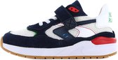 Sneakers | Jongens | Marino | Leer | Shoesme | Maat 24