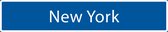 Straatnaambord New York | Straatnaambord stad| Verkeersbord New York | Verkeersborden | Straatnaambord origineel | Verkeersborden Steden