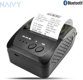 Naivy® Bluetooth kassabon printer || Bluetooth Thermische Printer Met Papier Draagtas || Hangen Op Taille || Voor Android Ios Iphone Ipad