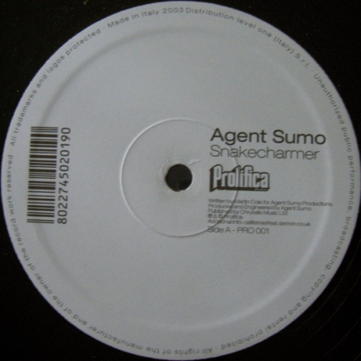 Agent Sumo - Snakecharmer