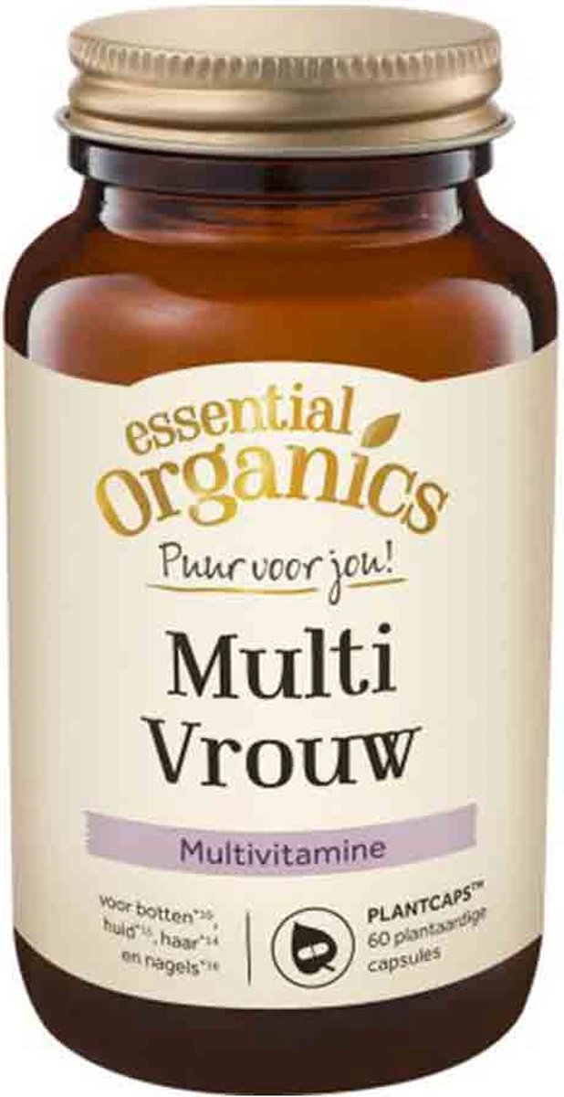 Essential Organics Puur - Multi Vrouw - 60 vegicaps