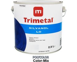 Trimetal Silvanol LO - Dekkende beits zijdemat - RAL 7044 Zijdegrijs - 2,50 L
