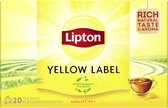 Lipton yellow label - 4x40g - 4 x 20zakjes