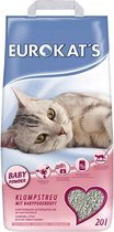 Eurokat's Babypoeder Geur - Kattenbakvulling - 20 l