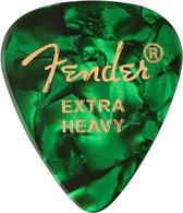 Fender 351 shape 6-pack plectrum Groen Pearl Extra Heavy