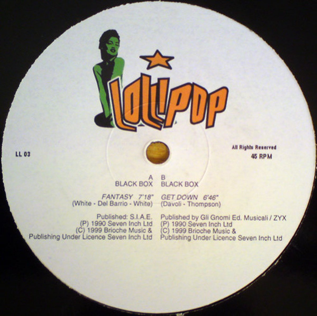 Black Box - Fantasy / Get Down