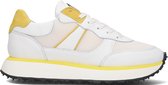 B.l.a.h. Luisa Lage sneakers - Dames - Geel - Maat 41