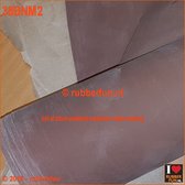 Rubber bedzeil - hospitaallinnen - bruin - 90x100 cm