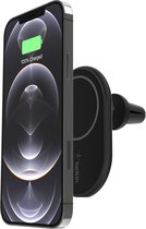 Chargeur de voiture sans fil - Compatible MagSafe - Chargeur et câble inclus - Noir