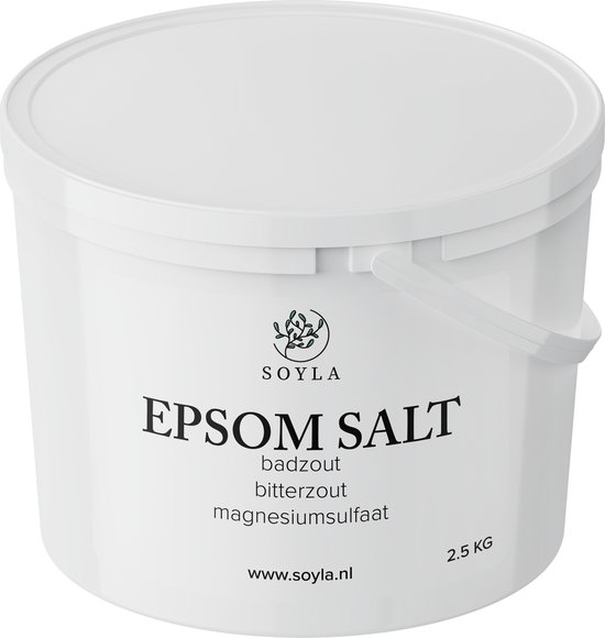 Epsom Zout - 2,5 KG - Badzout - Epsom Salt - Magnesiumsulfaat