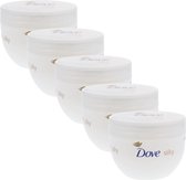 Dove Silky Nourishment Bodycrème 5 x 300 ml - Voordeelverpakking