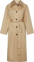 zoe karssen - dames -  margaux trenchcoat - beige - xl