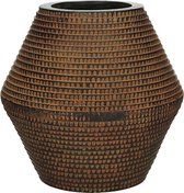 Pomax Roman bloempot | Bloempot bruin | 30 x 30 x 29 cm