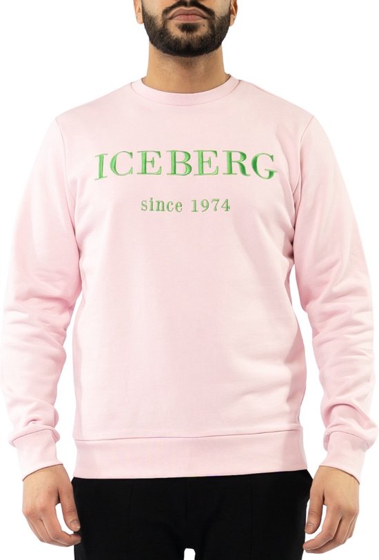 aantal Monarch Reisbureau Iceberg Heren Sweater Roze maat L | bol.com