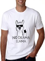 No Drama Llama T-Shirt maat L