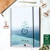 Planjeweek.nl | A4 dagplanner 'Pastel' planboekje met ringband - een praktische dagplanner met twee layouts en veel schrijfruimte bij o.a. bij burn-out | Plan jouw tijd & energie p