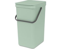 Brabantia Sort & Go poubelle 16 litres - Jade Green