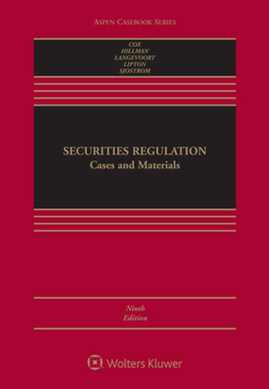 Aspen Casebook- Securities Regulation - cover