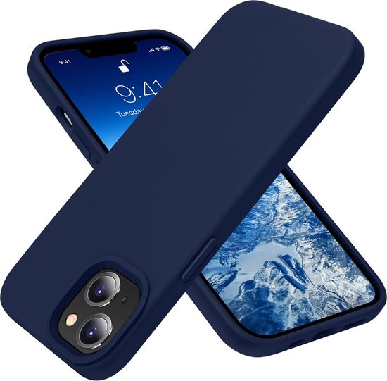 vertaling Paradox risico iPhone 13 Hoesje Siliconen - Soft Touch Telefoonhoesje - iPhone 13 Silicone  Case met... | bol.com
