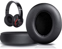 Lederen Set Oorkussens Geschikt Voor Beats Studio 2 en 3, Wired en Wireless , Vervangende Kussens Voor Hoofdtelefoon - 1 Paar