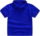 Jomake - polo - kobalt blauw - maat 110