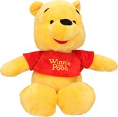 Winnie de Poeh Disney Pluche Knuffel 27 cm | Winnie the Pooh Plush Toy | Speelgoed knuffelpop knuffeldier voor kinderen jongens meisjes | Tijgertje, Iejoor, Knorretje, Winnie