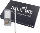 Herome Eye Care (Gift) Set Poudre à sourcils Powder Taupe & Eyebrow Pencil Taupe (Compact Brow Powder & Brow Pencil) - Prix avantageux et emballé dans une belle boîte cadeau bleue