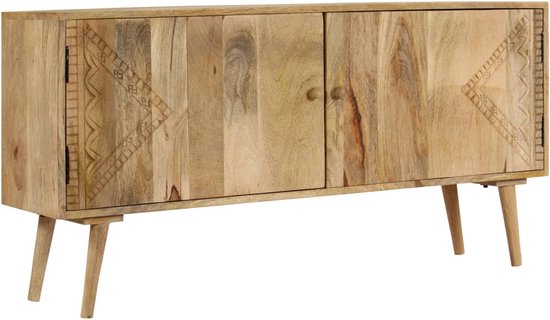 Buffet Medina 120x30x60 cm en manguier massif