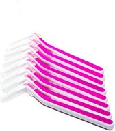 Interdental Brushes Roze - 14 Stuks - Tanden - Flosser - Tandenragers - Floss - Borstel 2.5 mm