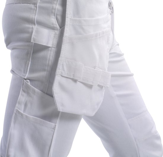 Pantalon de peintre résistant à l'eau Bitco BTC14W - Pantalon de travail - Homme - Wit - Taille 50