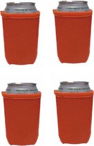 4 Bières à l'orange - canettes de boissons gazeuses manchons refroidisseurs - 4 pièces